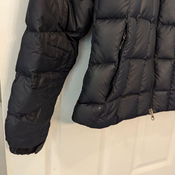 Marmot Women's 650 Fill Goose Down Quilted black Puffer Jacket Womens Full S/P - Picture 4 of 14